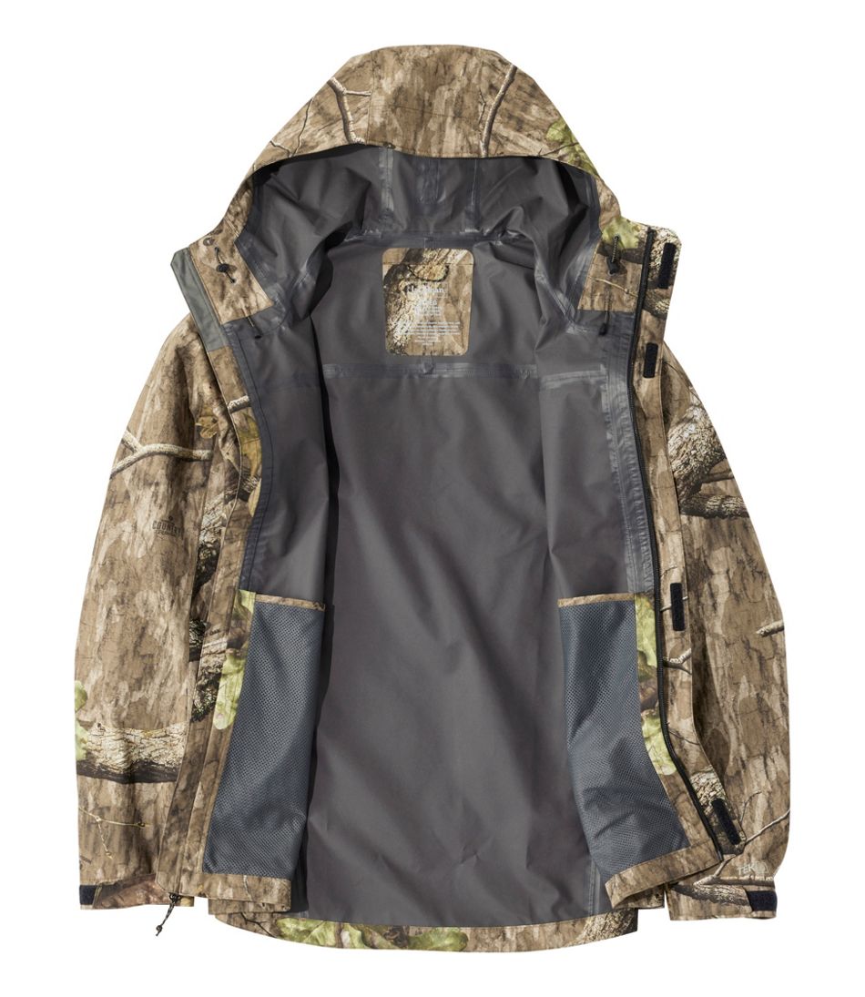 Men's Northwoods II Rain Jacket, Camo - Image 10