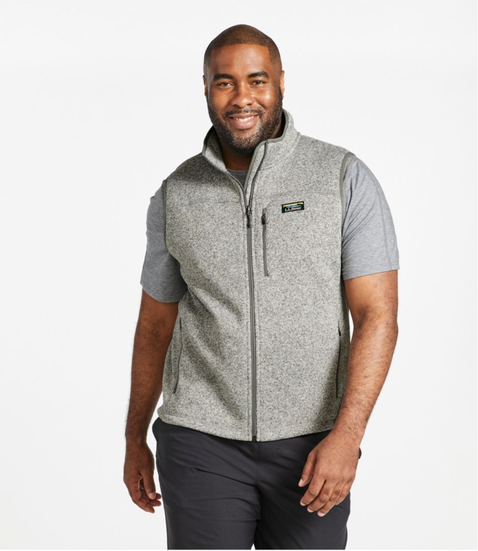 Men's Bean's Sweater Fleece Vest - Image 4