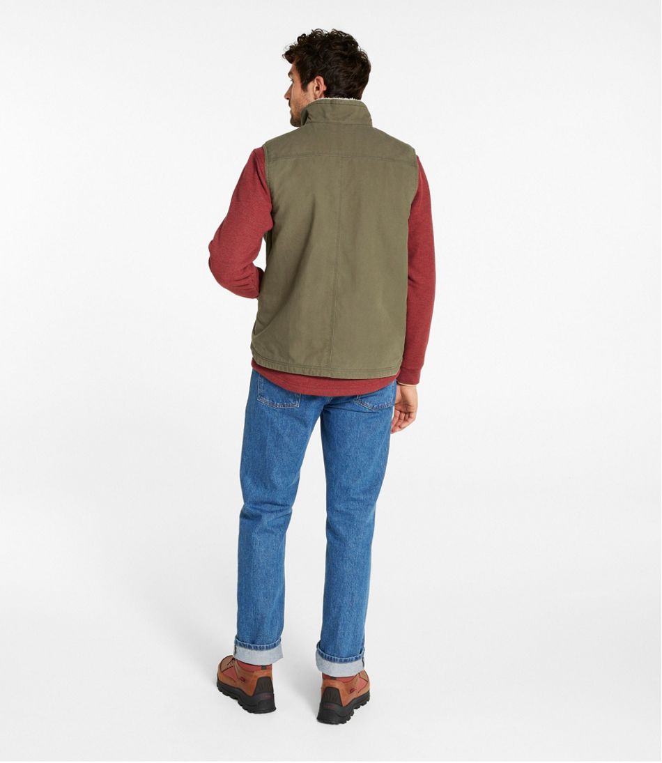 Men's Bean's Insulated Utility Vest - Image 5
