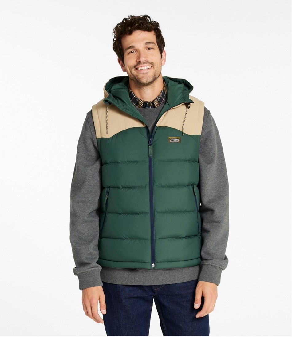 Men's Mountain Classic Hooded Down Vest - Image 2