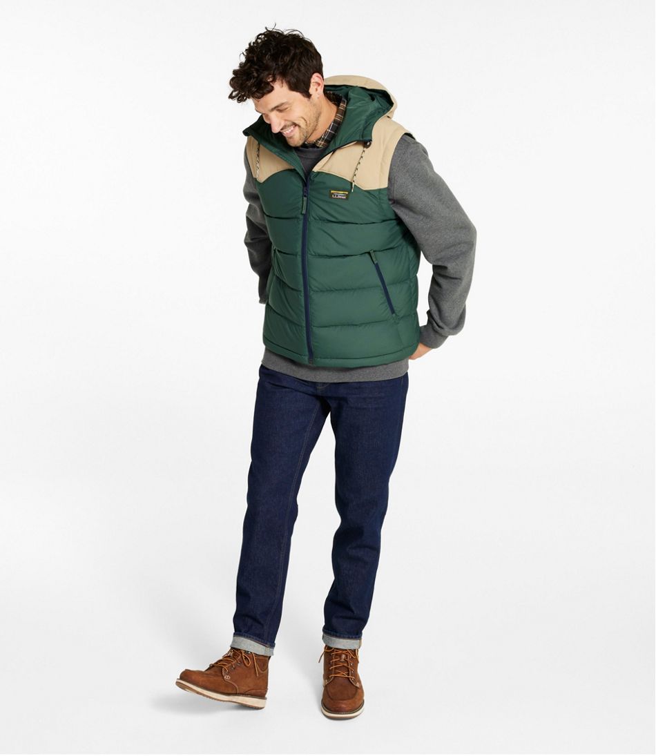 Men's Mountain Classic Hooded Down Vest - Image 4
