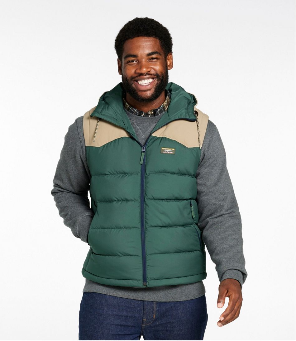 Men's Mountain Classic Hooded Down Vest - Image 7