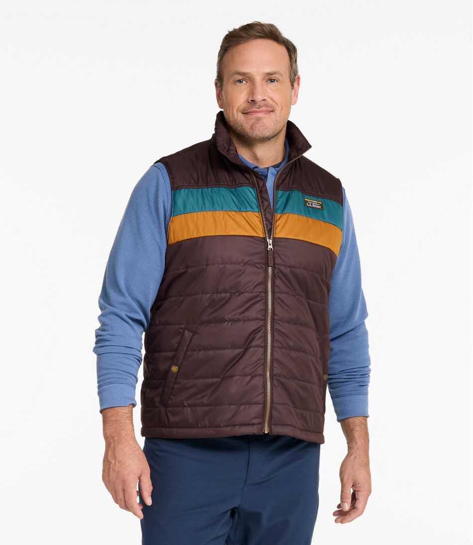 Men's Mountain Classic Puffer Vest, Colorblock - Image 6