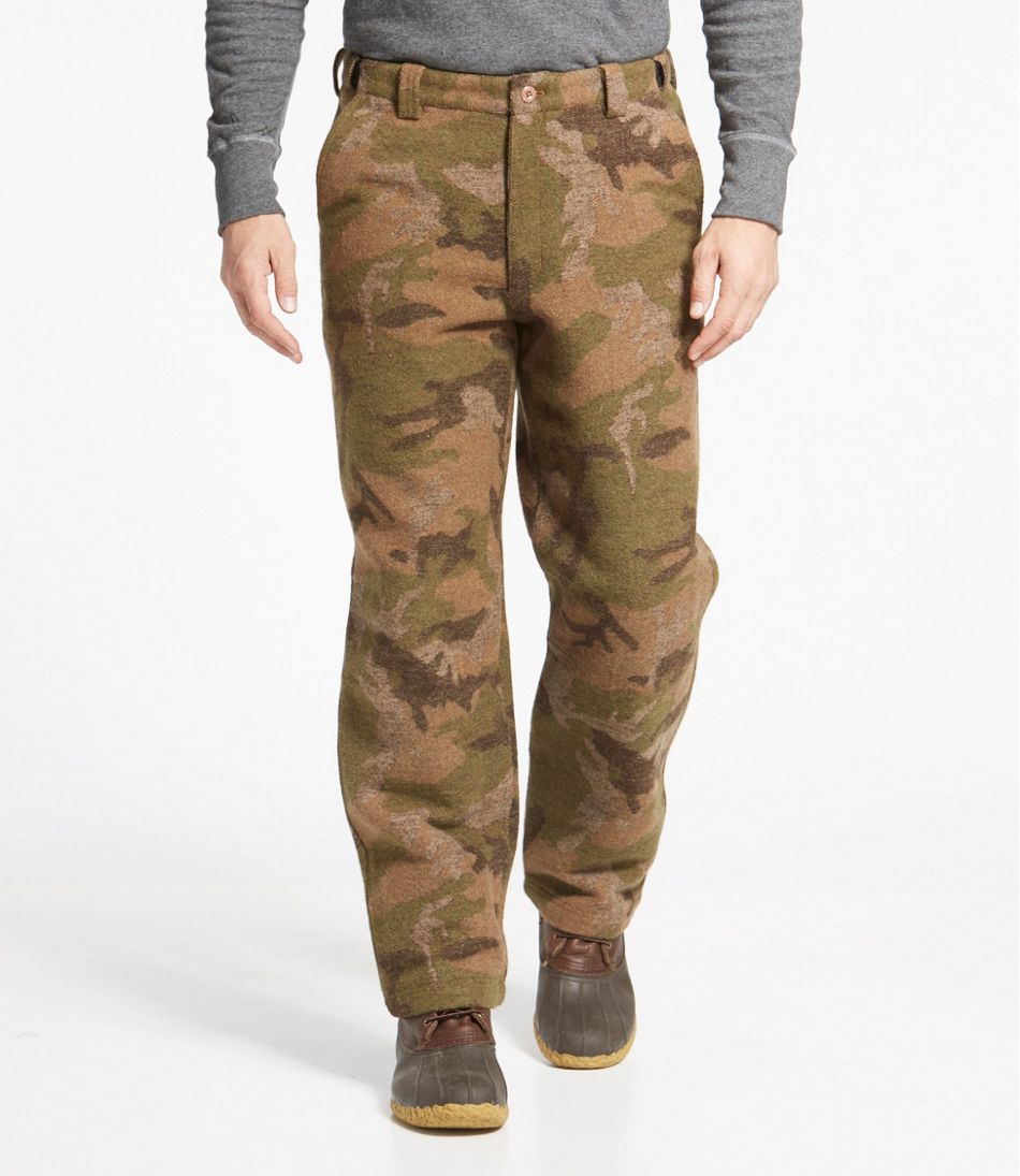 Men's Maine Guide Wool Pants with PrimaLoft, Camouflage - Image 2