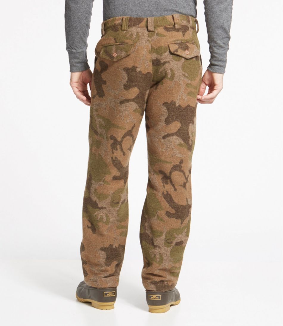 Men's Maine Guide Wool Pants with PrimaLoft, Camouflage - Image 3