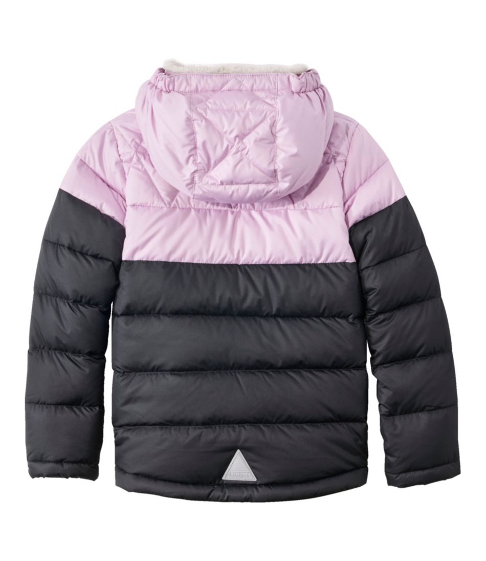 Kids' Bean's Down Jacket, Colorblock - Image 6