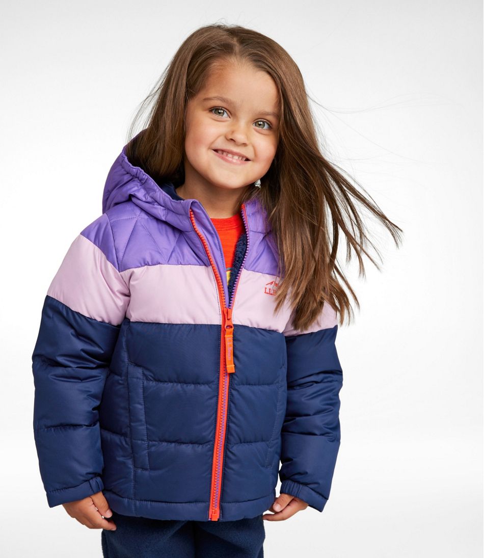 Infants' and Toddlers' Bean's Down Jacket, Colorblock - Image 3