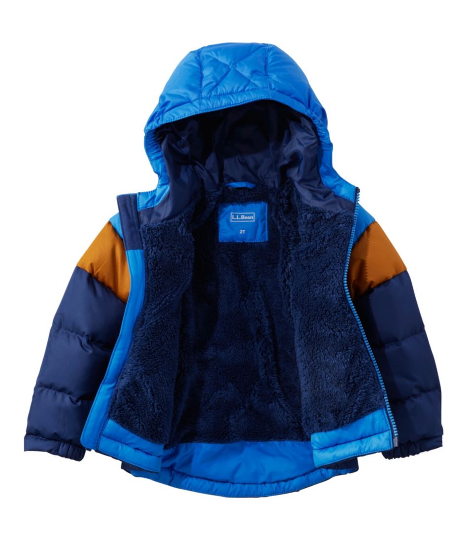 Infants' and Toddlers' Bean's Down Jacket, Colorblock - Image 5