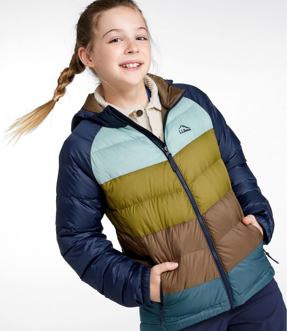 Kids' Ultralight 650 Down Jacket, Colorblock - Image 2