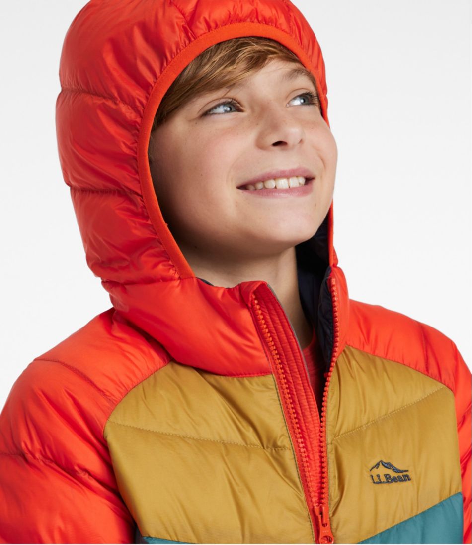 Kids' Ultralight 650 Down Jacket, Colorblock - Image 4