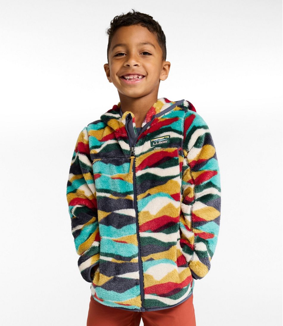 Kids' L.L.Bean Hi-Pile Fleece, Print - Image 2