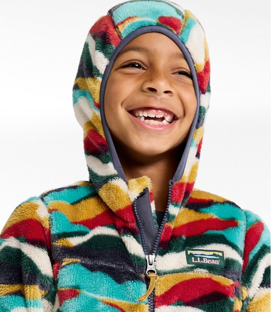 Kids' L.L.Bean Hi-Pile Fleece, Print - Image 4