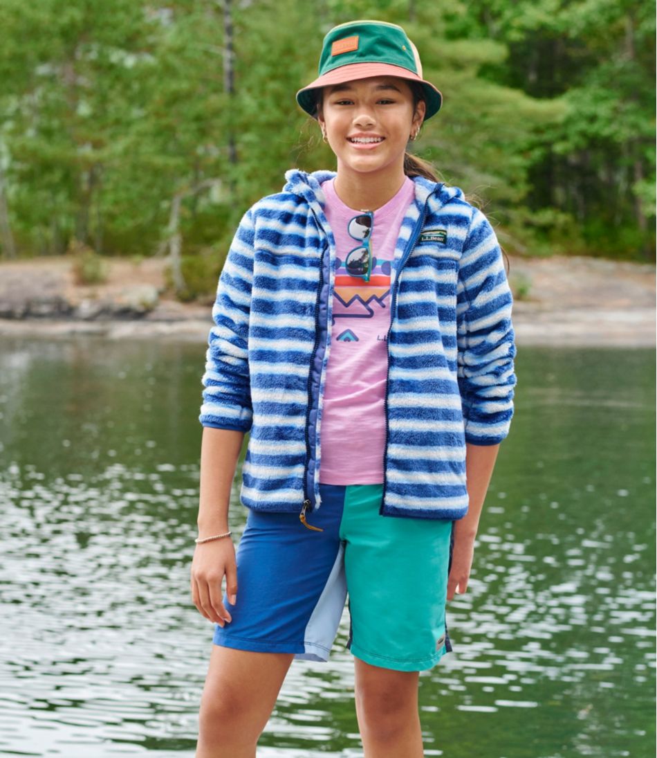 Kids' L.L.Bean Hi-Pile Fleece, Print - Image 8