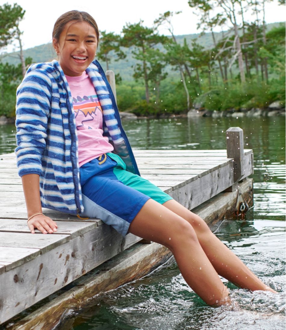 Kids' L.L.Bean Hi-Pile Fleece, Print - Image 9