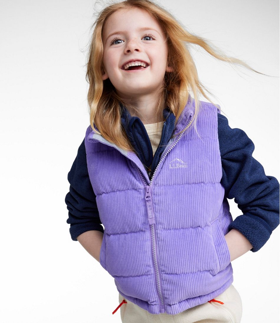 Kids' Bean's Down Corduroy Vest - Image 2