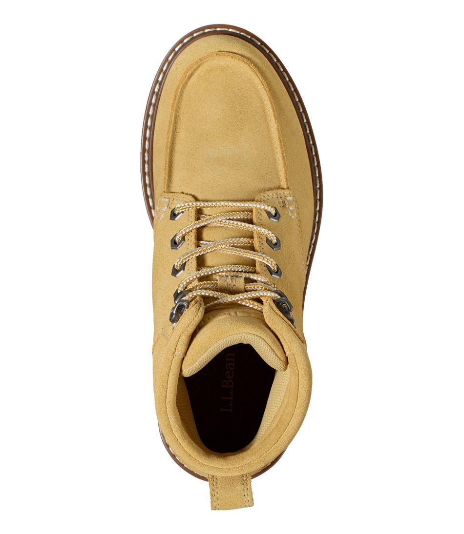 Women's Stonington Boots, Suede Moc-Toe - Image 4