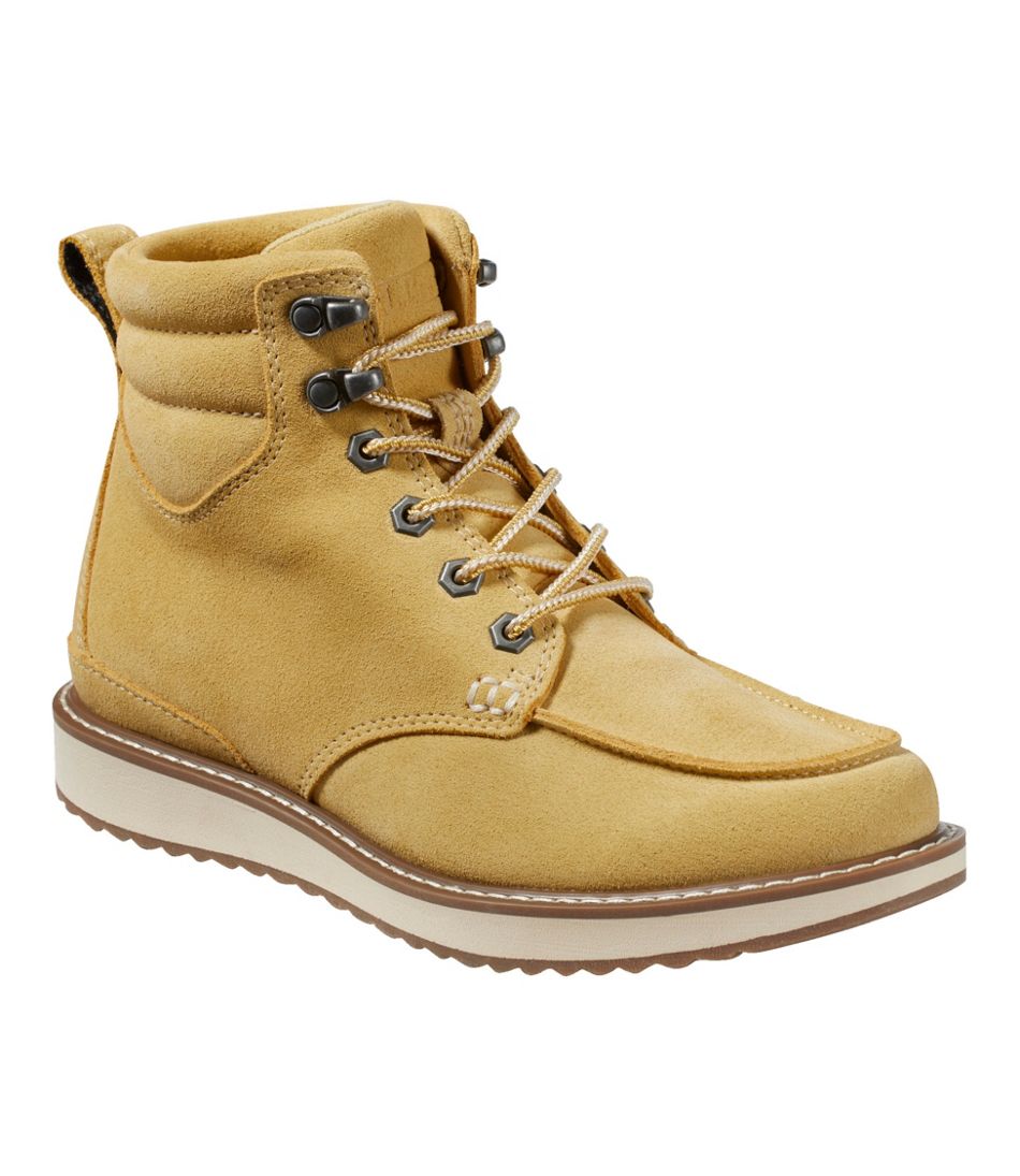 Women's Stonington Boots, Suede Moc-Toe - Image 6