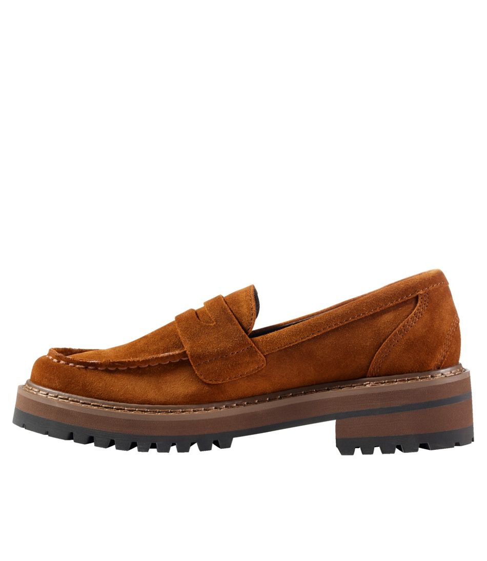 Women's Camden Hills Penny Loafers, Suede - Image 2