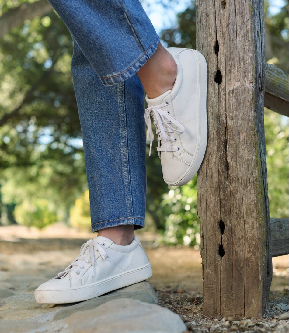 Women's Eco Bay Oxfords, Full-Grain Leather - Image 8