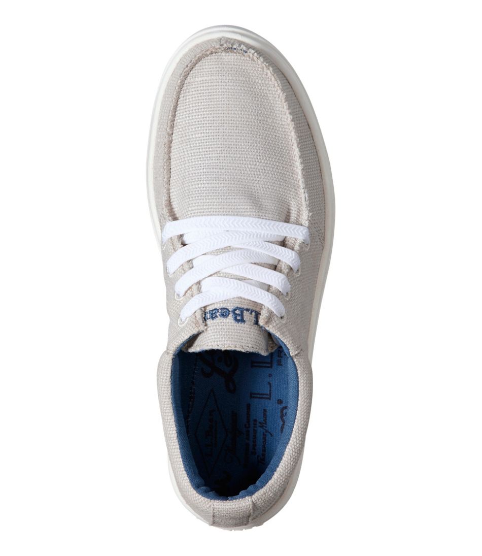 Women's Higgins Beach 4-Eye Lace-Up Shoes, Canvas - Image 4