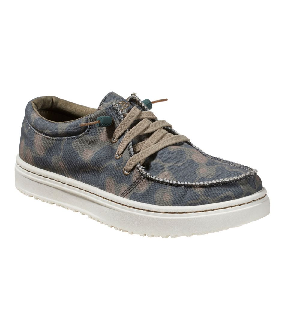 Women's Higgins Beach 4-Eye Slip-Ons, Print - Image 6