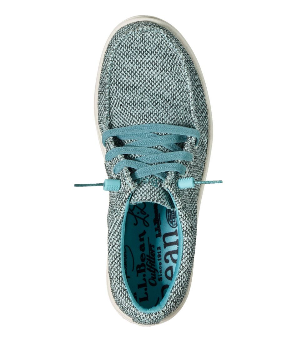 Women's Higgins Beach 4-Eye Slip-Ons, Fabric - Image 4