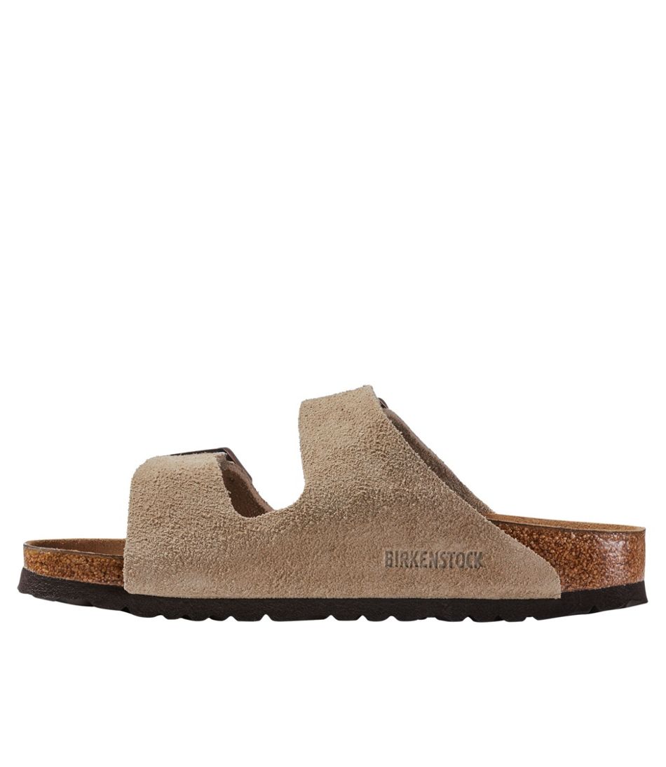 Women's Birkenstock Arizona Sandals, Suede, Classic Footbed - Image 2