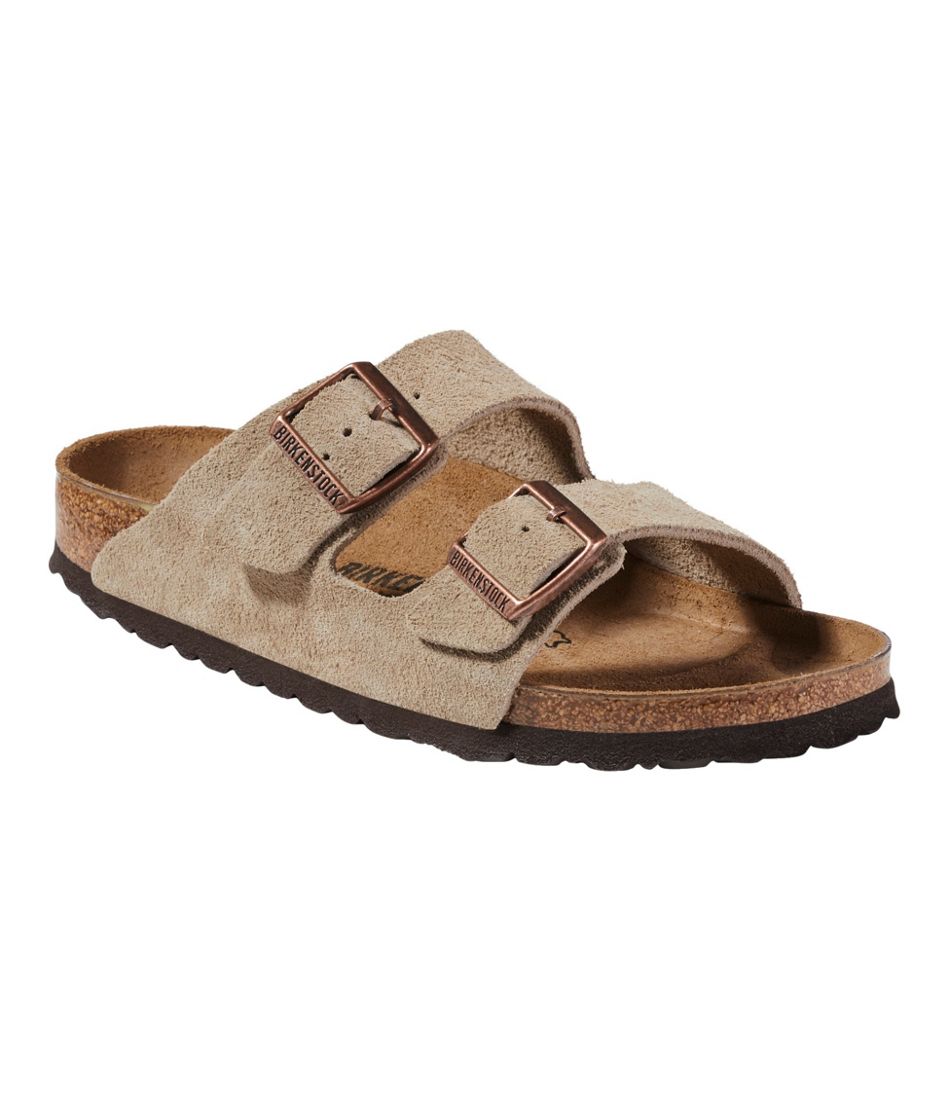 Women's Birkenstock Arizona Sandals, Suede, Classic Footbed - Image 6