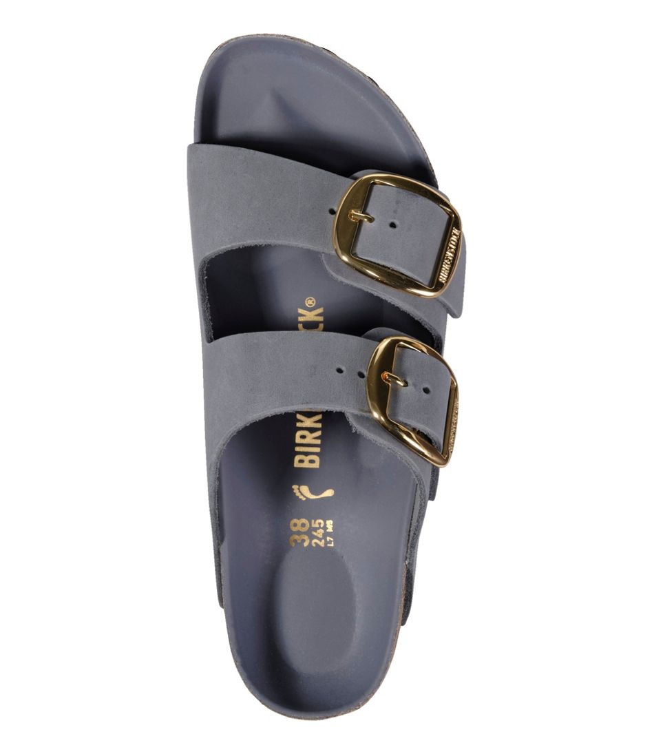 Women's Birkenstock Big Buckle Arizona Sandals, Leather - Image 4