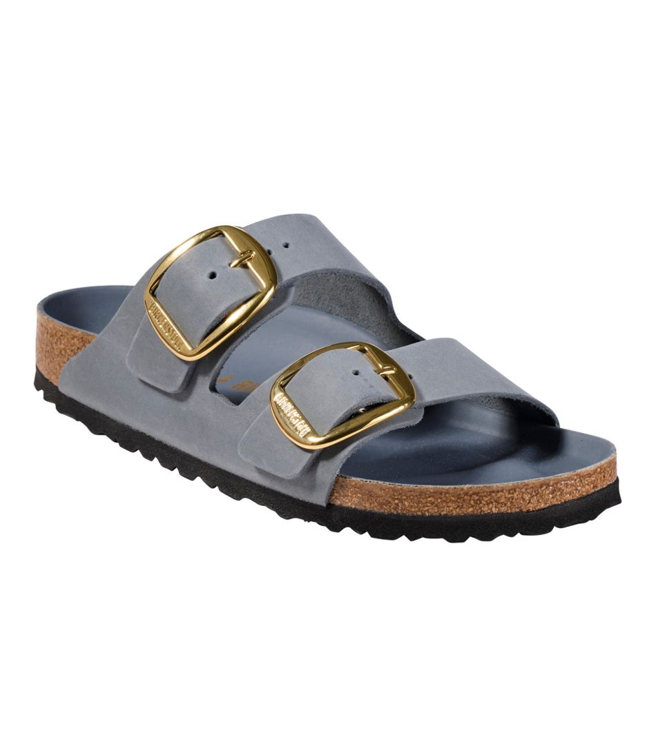 Women's Birkenstock Big Buckle Arizona Sandals, Leather - Image 6