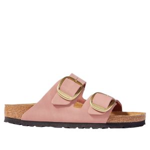 Women's Birkenstock Big Buckle Arizona Sandals, Nubuck