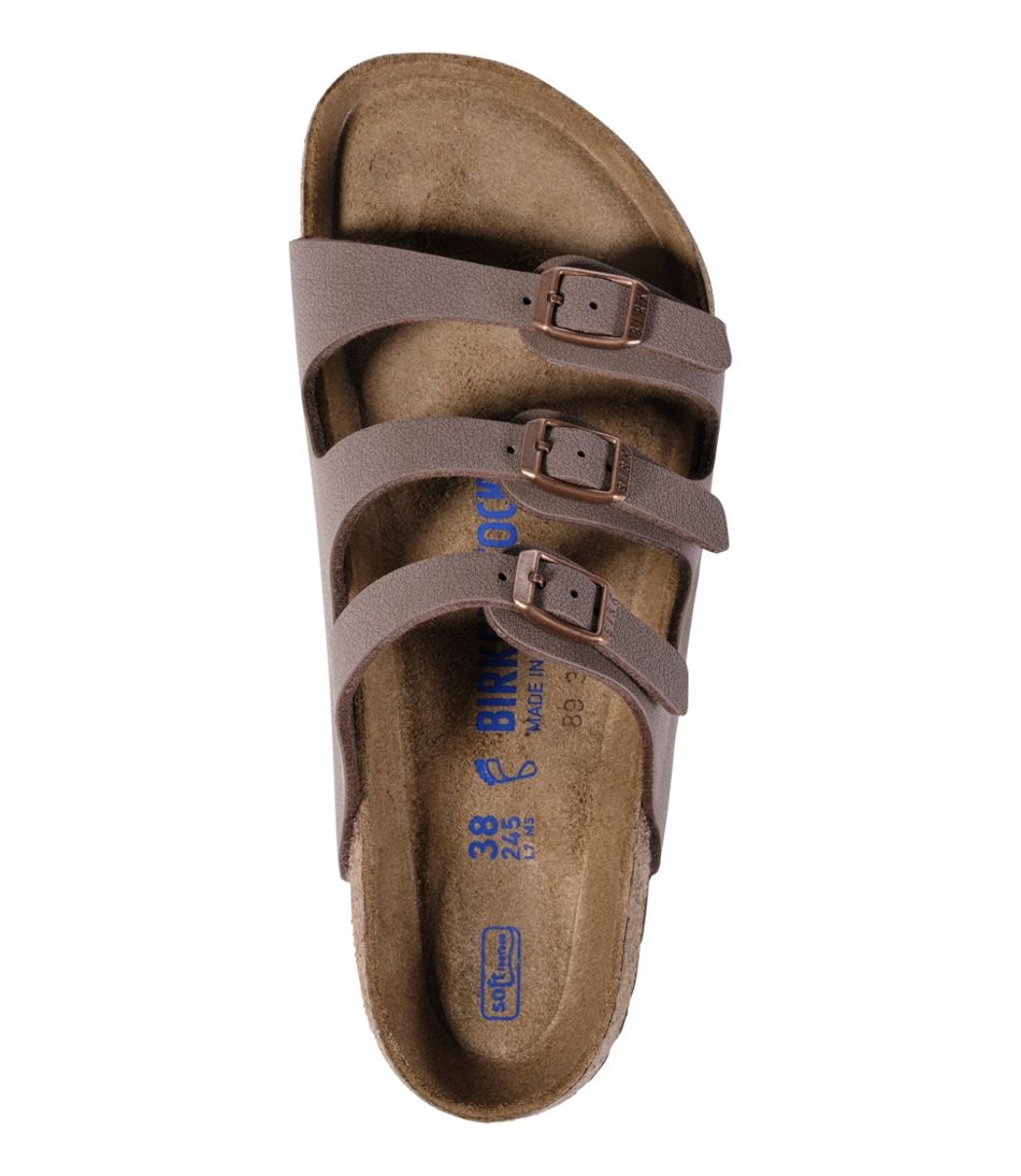 Women's Birkenstock Florida Sandals, Soft Footbed Birkibuc - Image 4