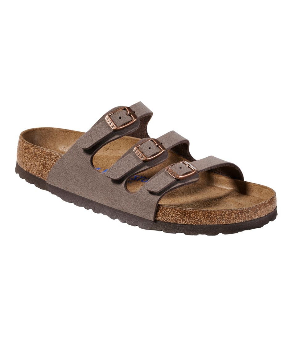 Women's Birkenstock Florida Sandals, Soft Footbed Birkibuc - Image 6