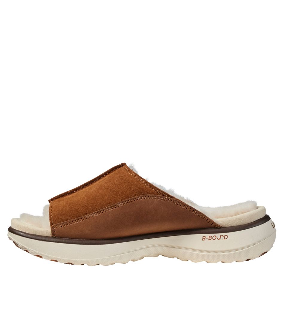 Women's Freeport Slides, Shearling-Lined - Image 2