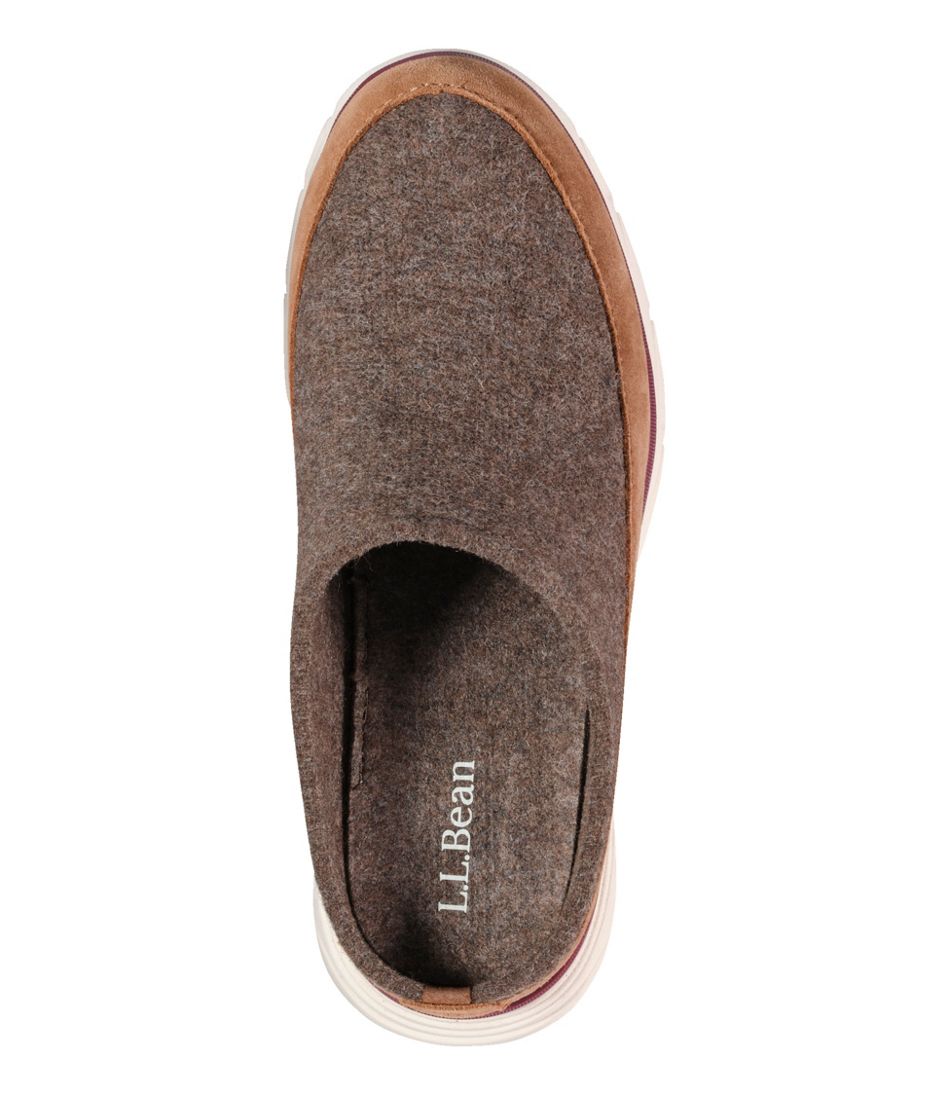 Women's Downeast Clogs, Wool - Image 4