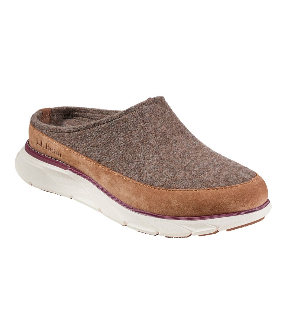 Women's Downeast Clogs, Wool - Image 6
