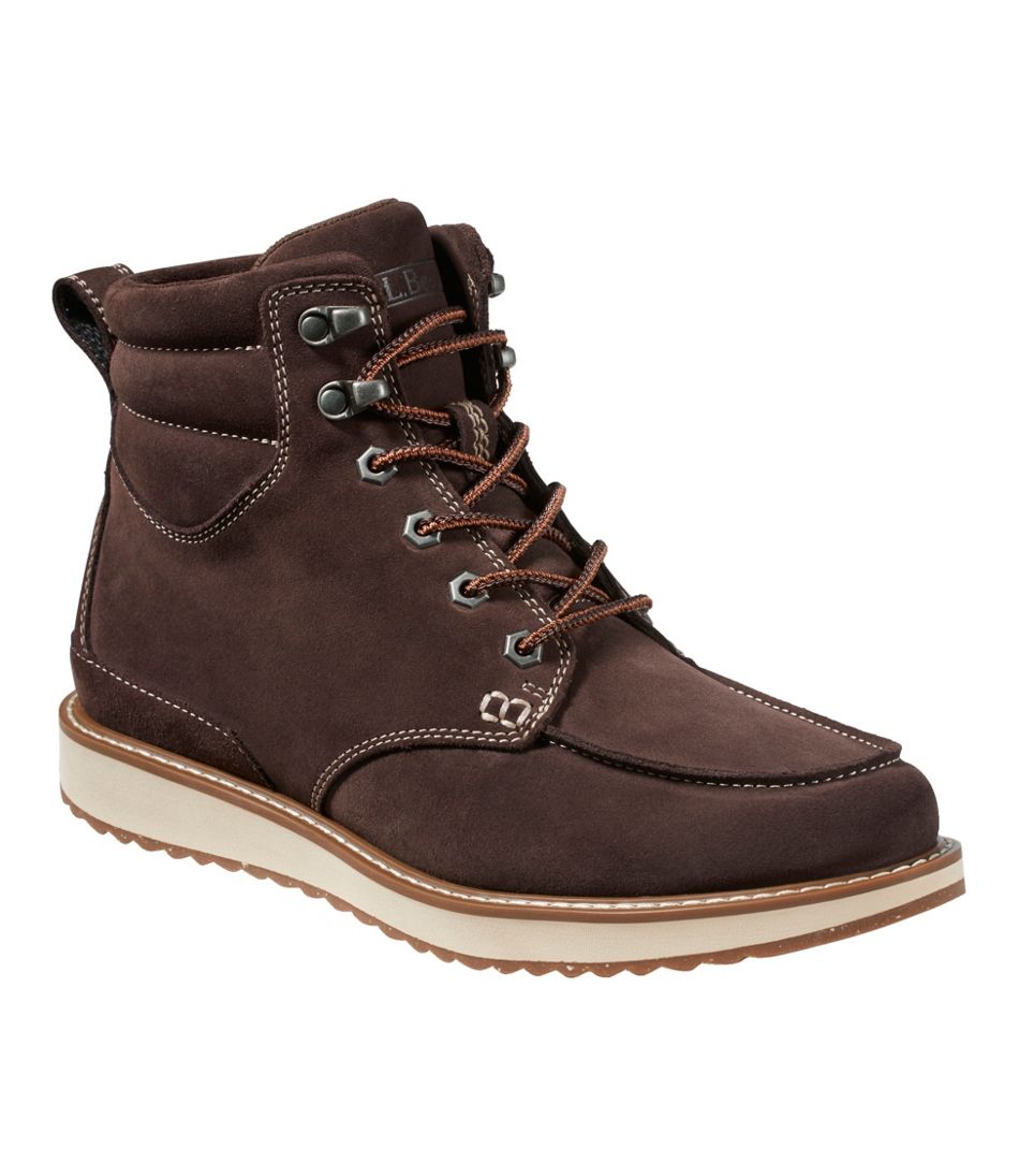 Men's Stonington Boots, Suede Moc-Toe - Image 6