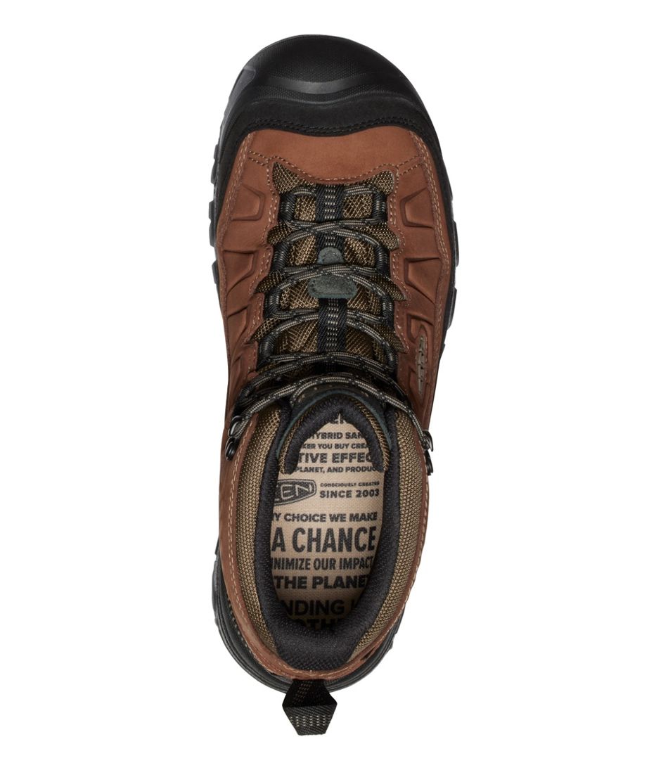 Men's Keen Targhee IV Mid Waterproof Hiking Boots - Image 4