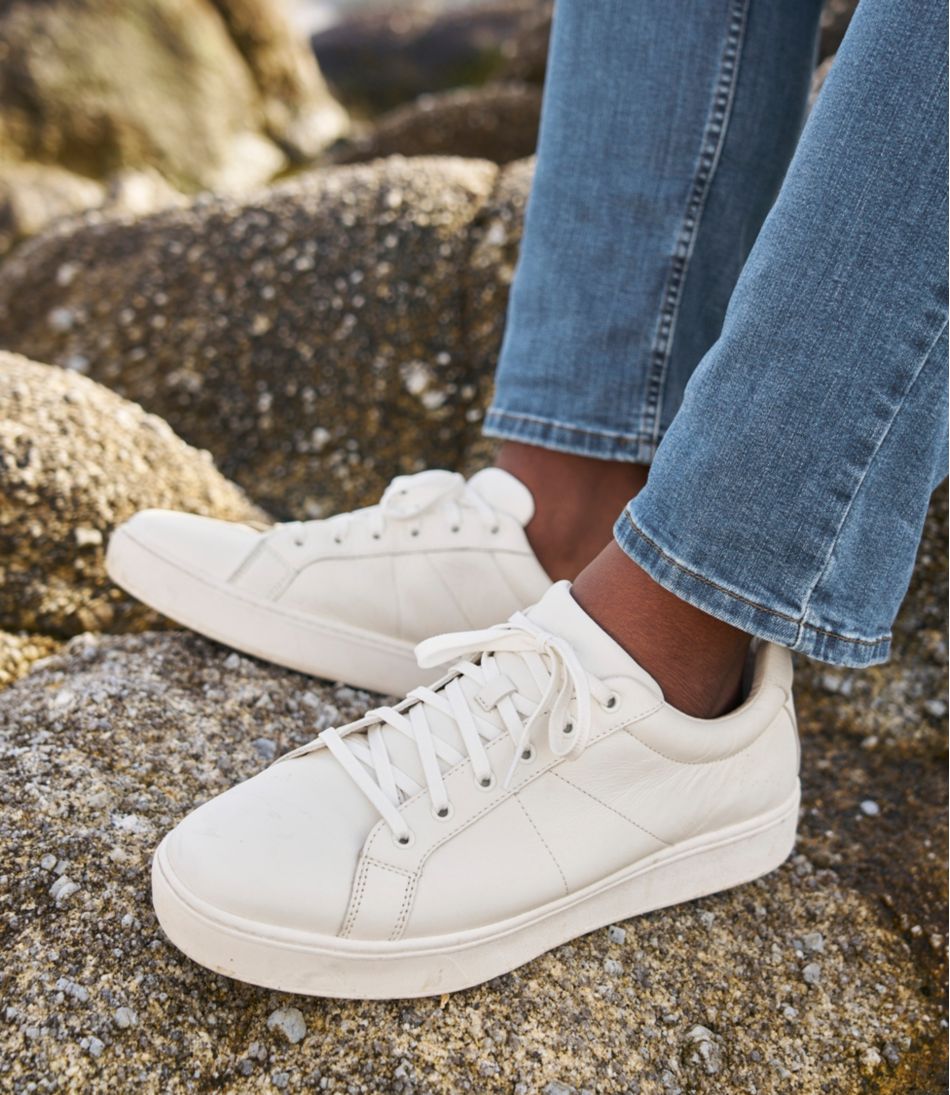 Men's Eco Bay Sneakers, Leather - Image 7