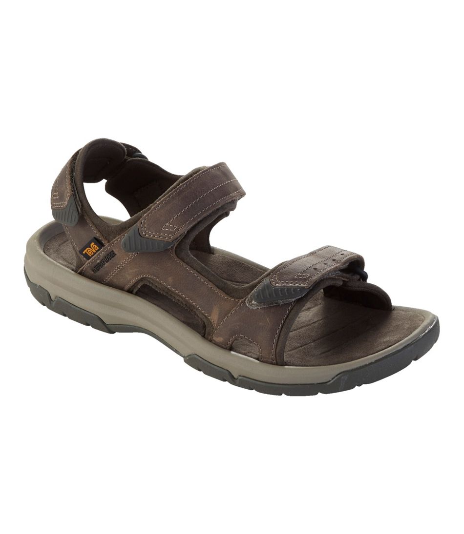 Men's Teva Langdon Leather Sandals - Image 5