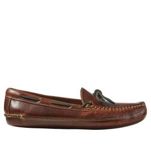 Men's Leather Double-Sole Slippers, Leather-Lined