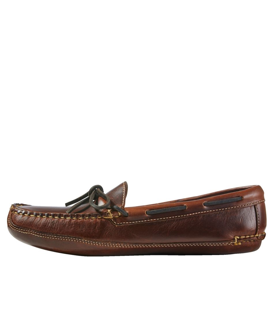 Men's Leather Double-Sole Slippers, Leather-Lined - Image 2