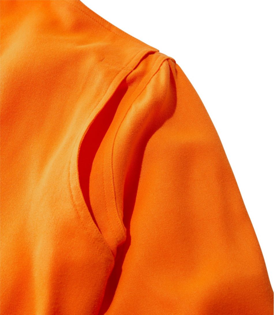 Men's Double L Field Shirt, Hunter Orange - Image 4