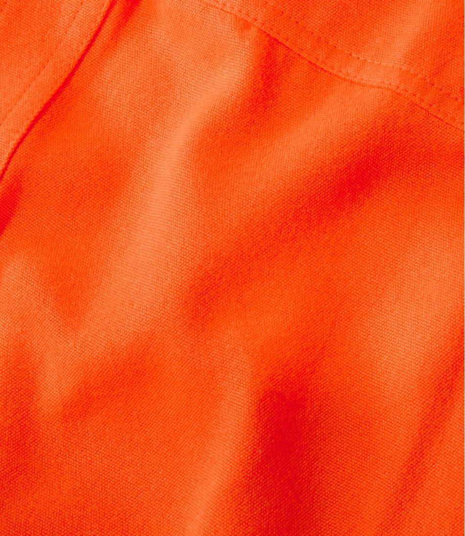Men's Double L Field Shirt, Hunter Orange - Image 5