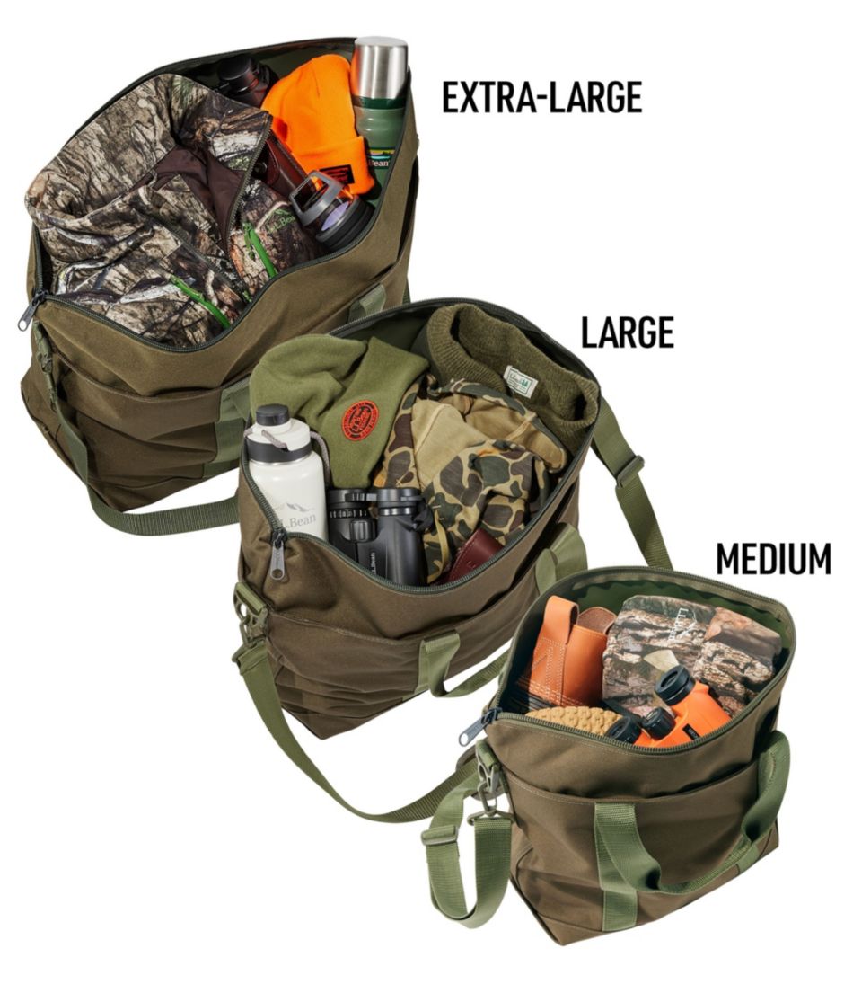 Zip Hunter's Tote Bag With Strap - Image 4