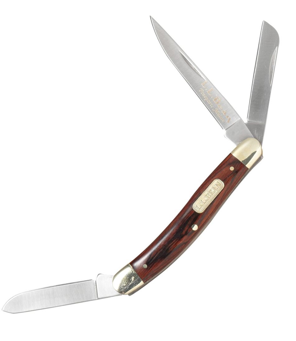 Double L? Pocket Knife, Three Blade