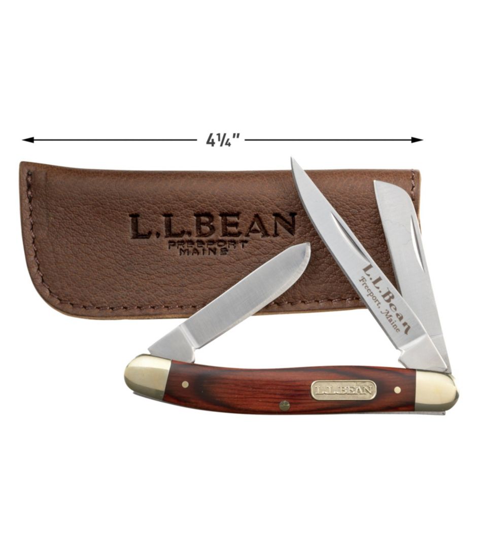 Double L? Pocket Knife, Three Blade - Image 2