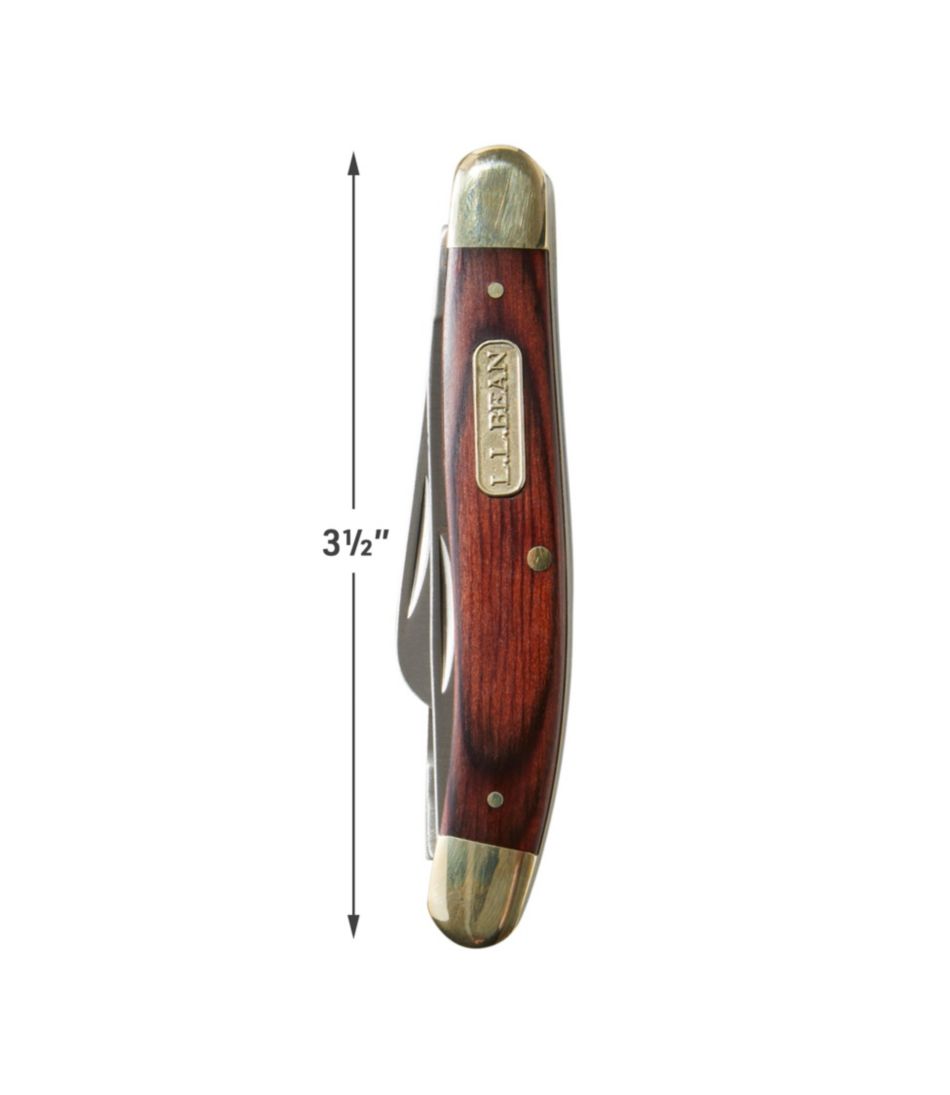 Double L? Pocket Knife, Three Blade - Image 3