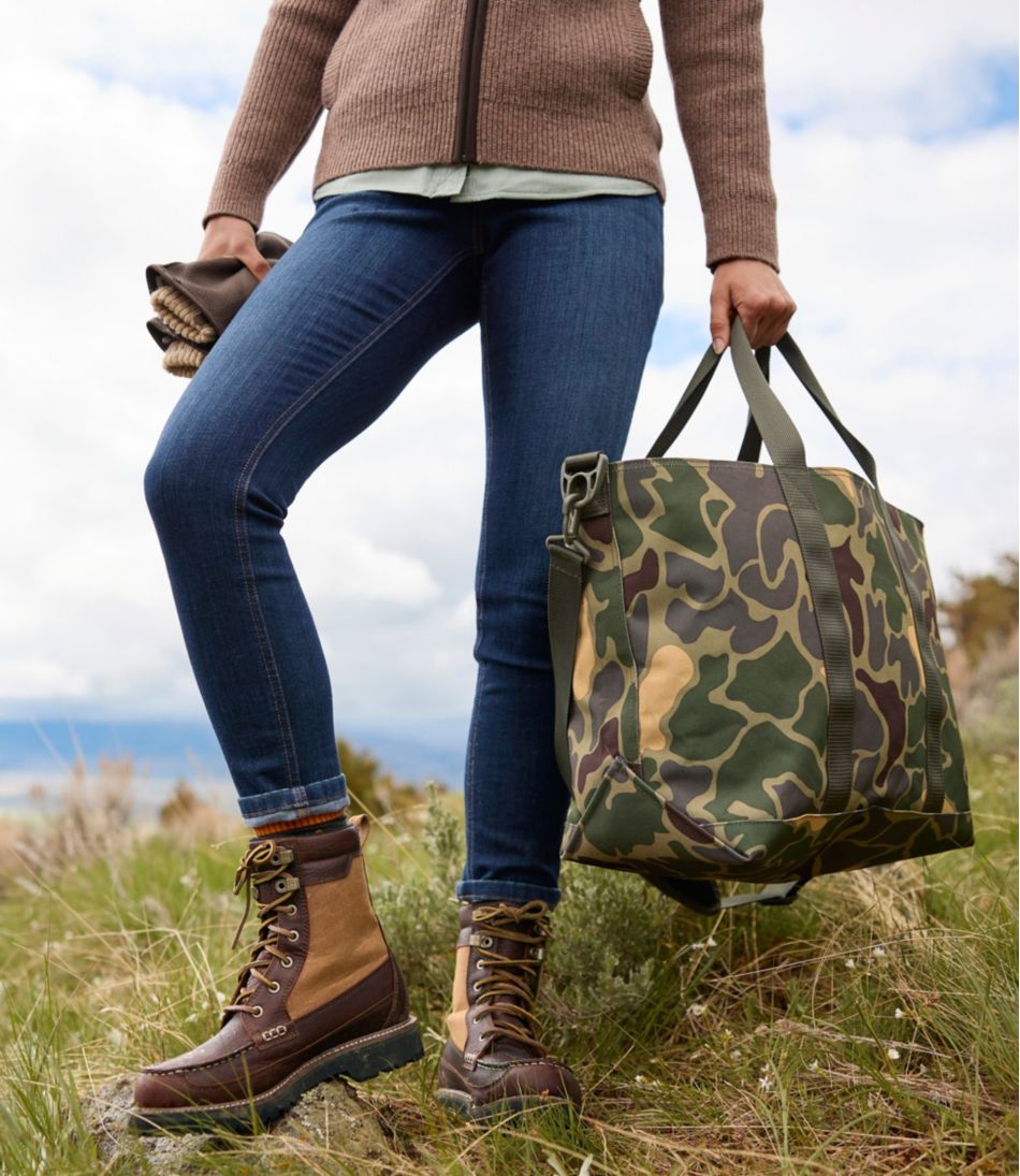 Zip Hunter's Tote Bag With Strap, Camo - Image 11