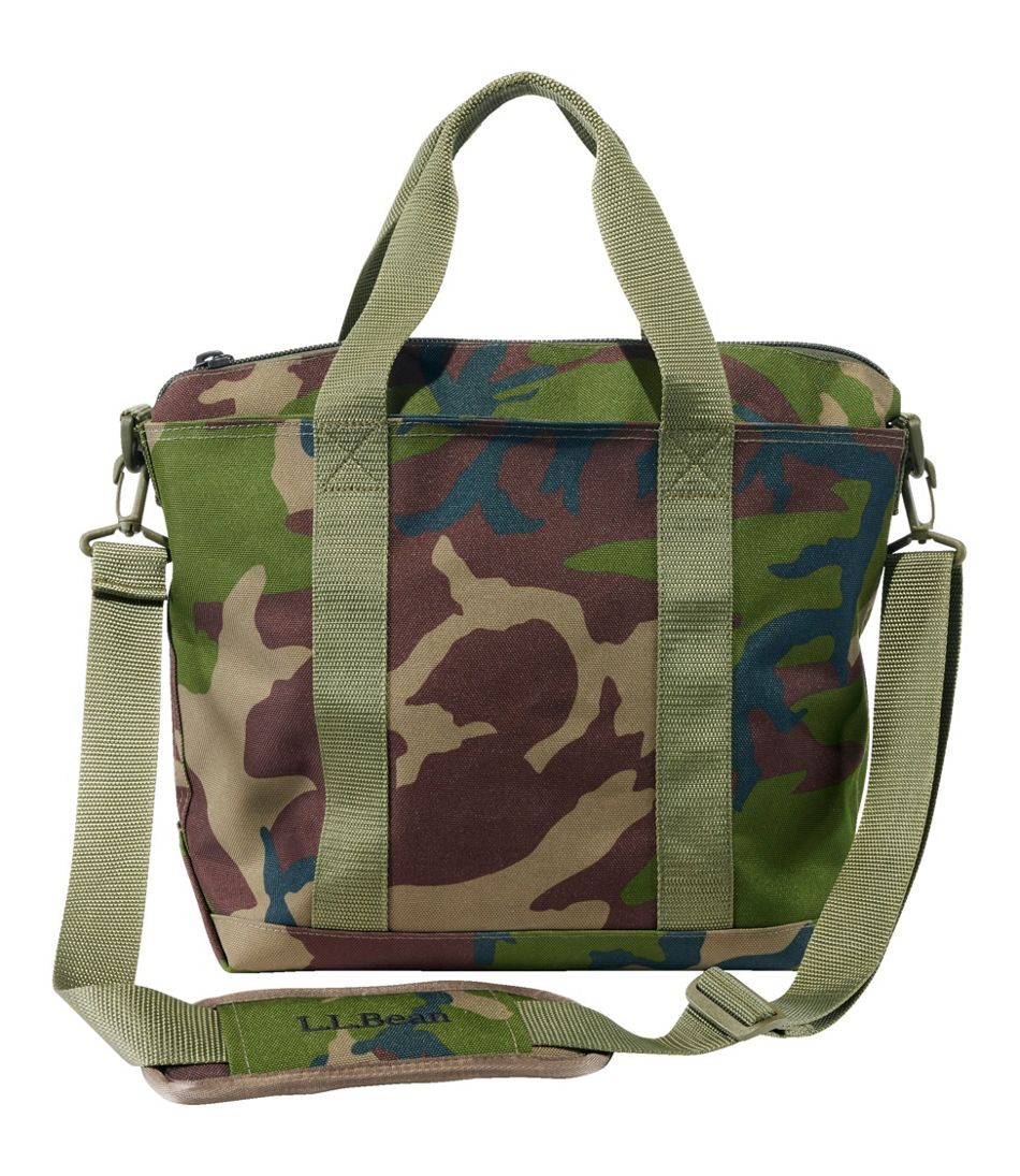 Zip Hunter's Tote Bag With Strap, Camo - Image 2